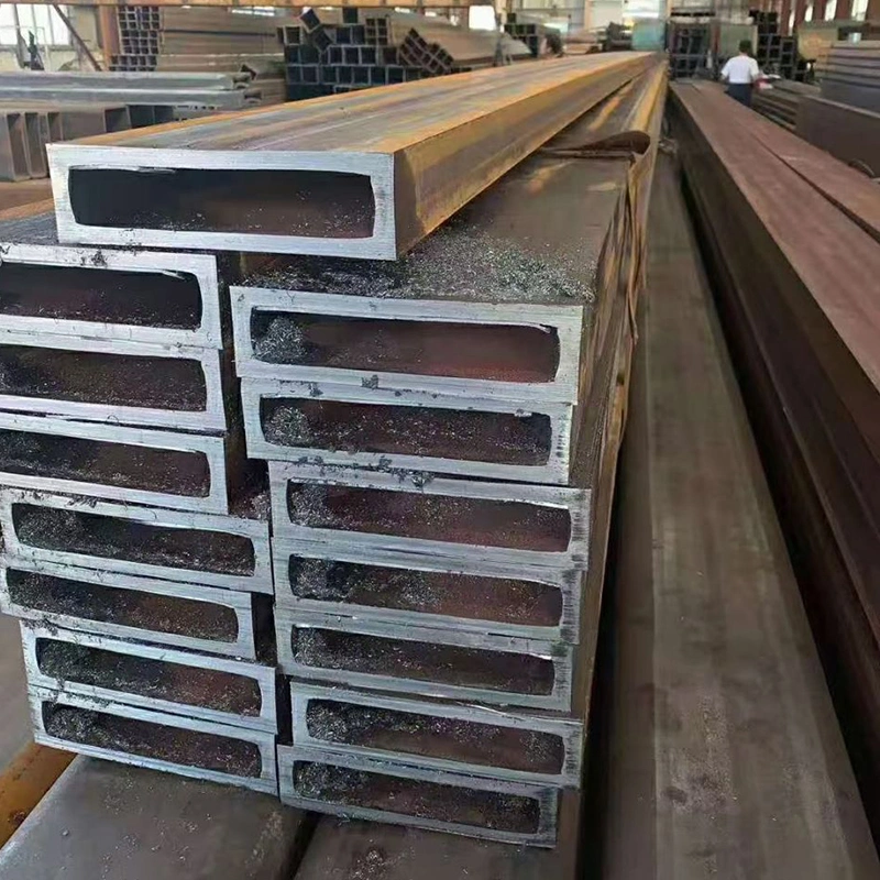 Con el estándar americano tubo cuadrado de 150X150 de carbono de acero galvanizado a tubo de acero cuadrado plata zinc chapado en acero del tubo de la EMT 15-35días