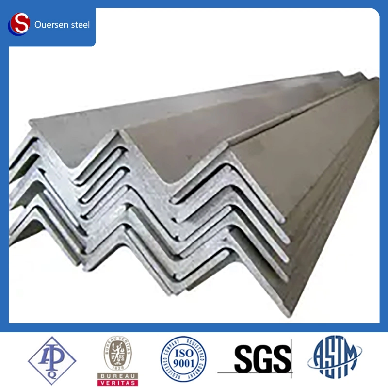 Cheapest Price Hot Rolled Angle Metal Equal or Unequal for Bed 201 202 304 304L 309S 310S 316 316L 316ti 317L 321 904L S32205 Stainless Steel Angle