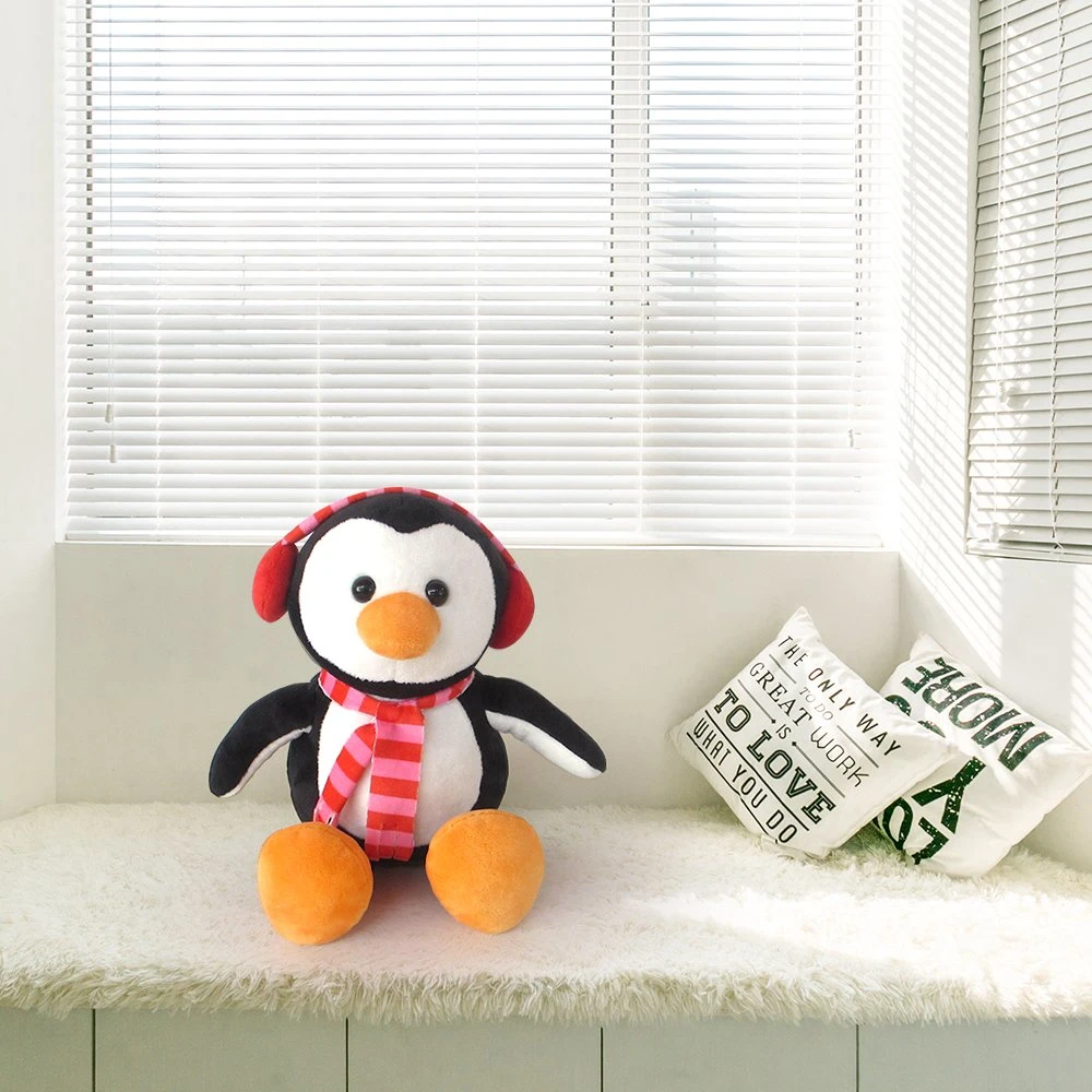 Wholesale/Supplier Custom Cute Stuffed Animal Plush Penguin Toy Kids Toy Gift with Scarf