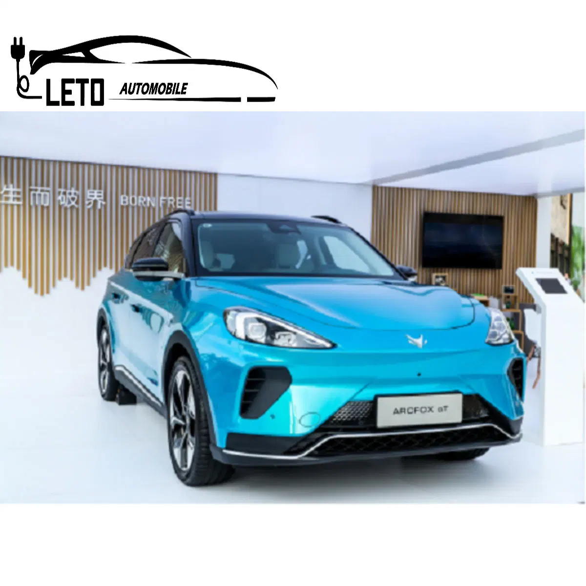 Smart eléctrico de automóviles eléctricos T Alfa modelo SUV de gama eléctrica Nedc 480/653km.