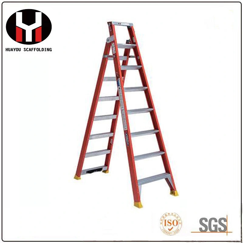 Building Material Construction Scaffolding Step Fiberglass Ladder