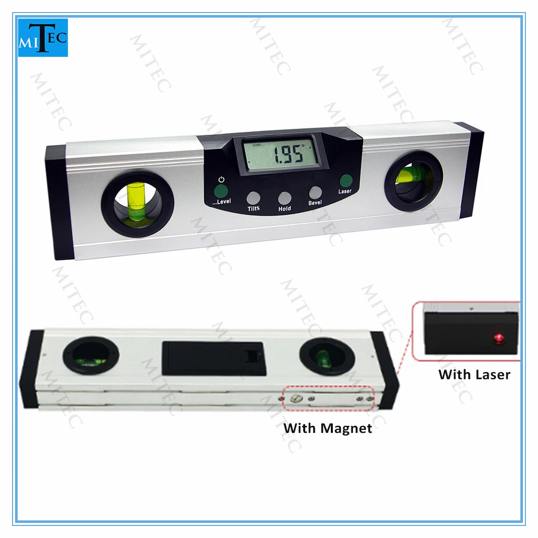 Laser Digital Spirit Level 9" 225mm