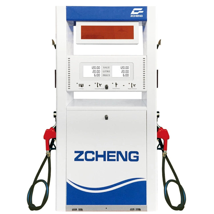 Zcheng Panda Series Fuel Pump for Gas Station Petrol with Two Pumps Fuel Dispenser