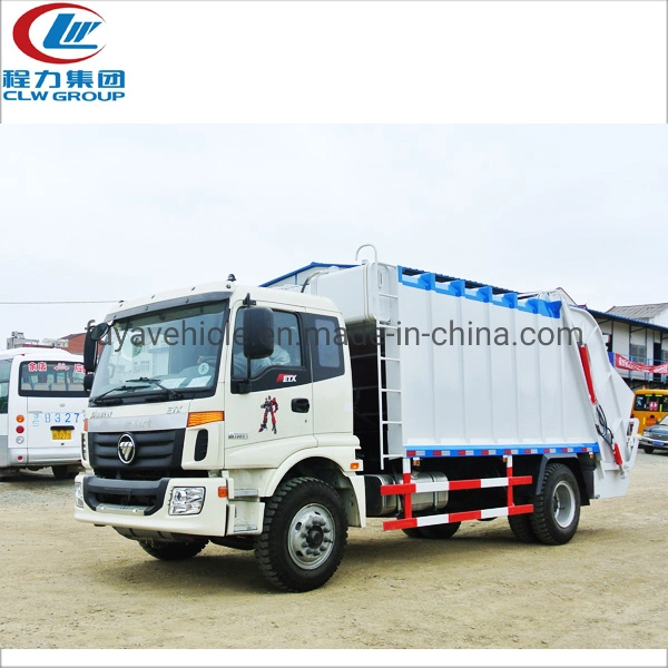 Foton 8cbm 5cbm lixo comprimido caminhão do Compactador