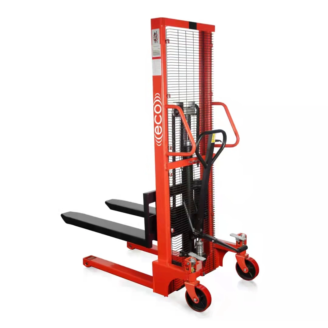 2 Ton Hydraulic Pump Pallet Lift Tool Manual Forklift with Nylon Wheels