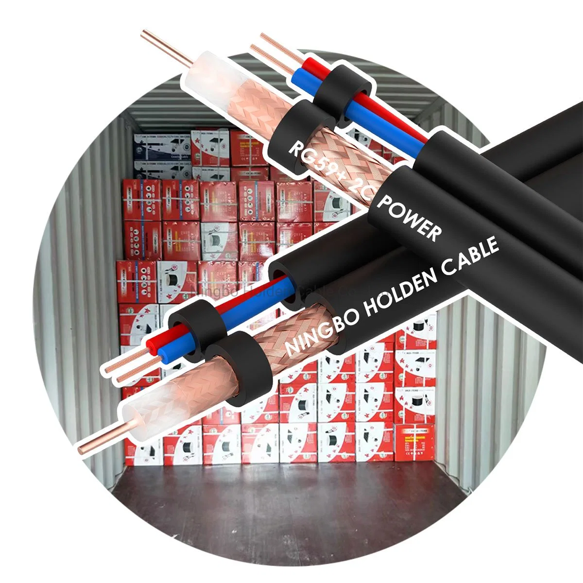 CCTV CATV Kabel Rg58 Rg59 RG6 Coaxial Cable Kablo Wire