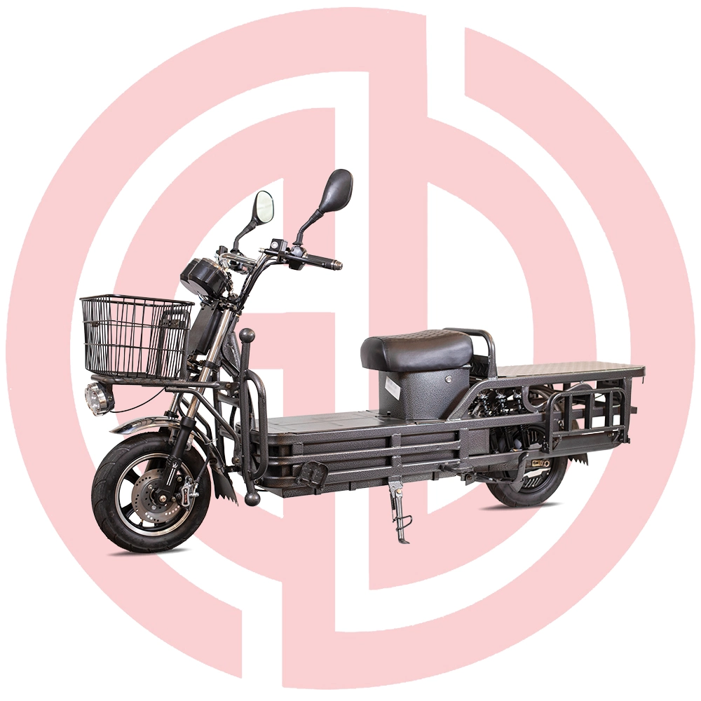 Peso da estrutura em aço da scooter de carga elétrica da bicicleta de carga elétrica