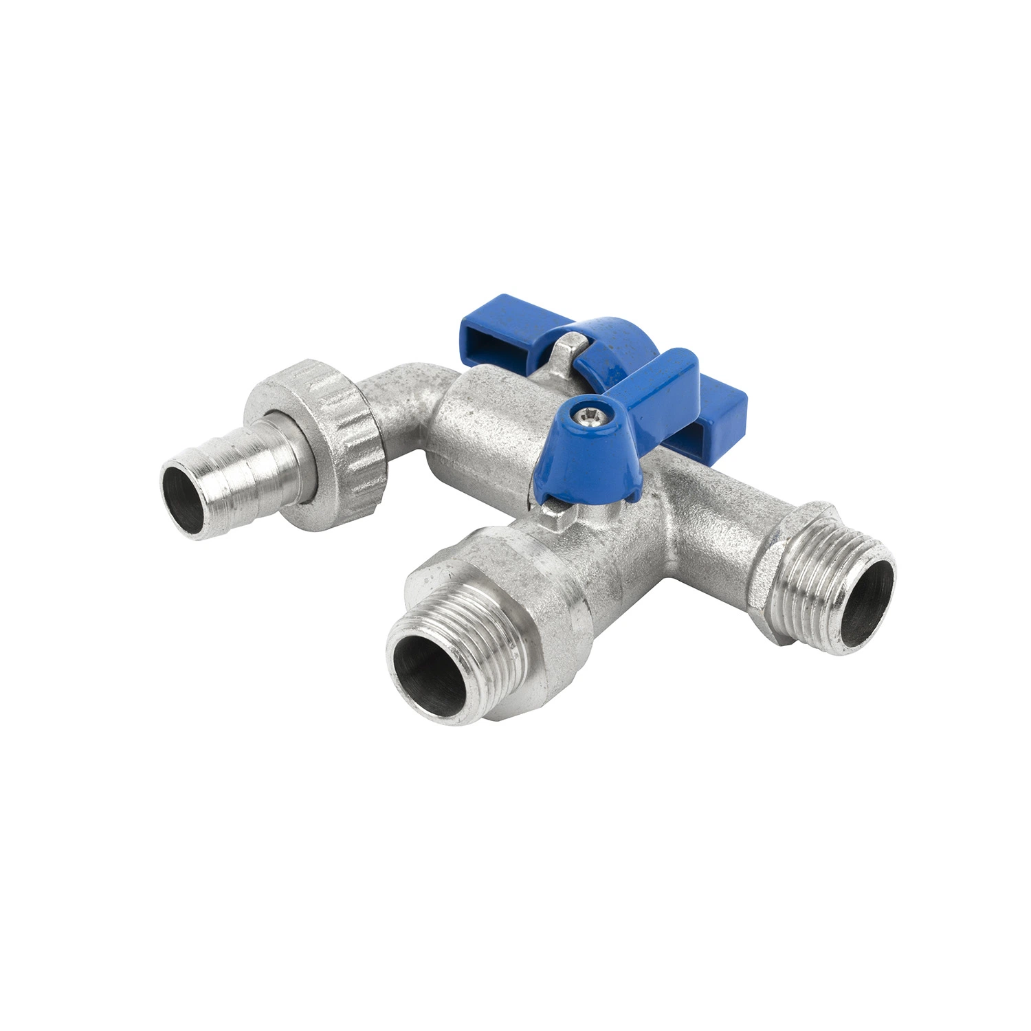 Brass Y Type Strainer Filter Ball Valve Female Thread 3 Way Valve