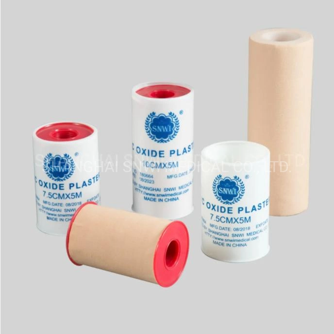 CE&ISO Certificate Medical Disposable Zinc Oxid Plaster with Plastic Can