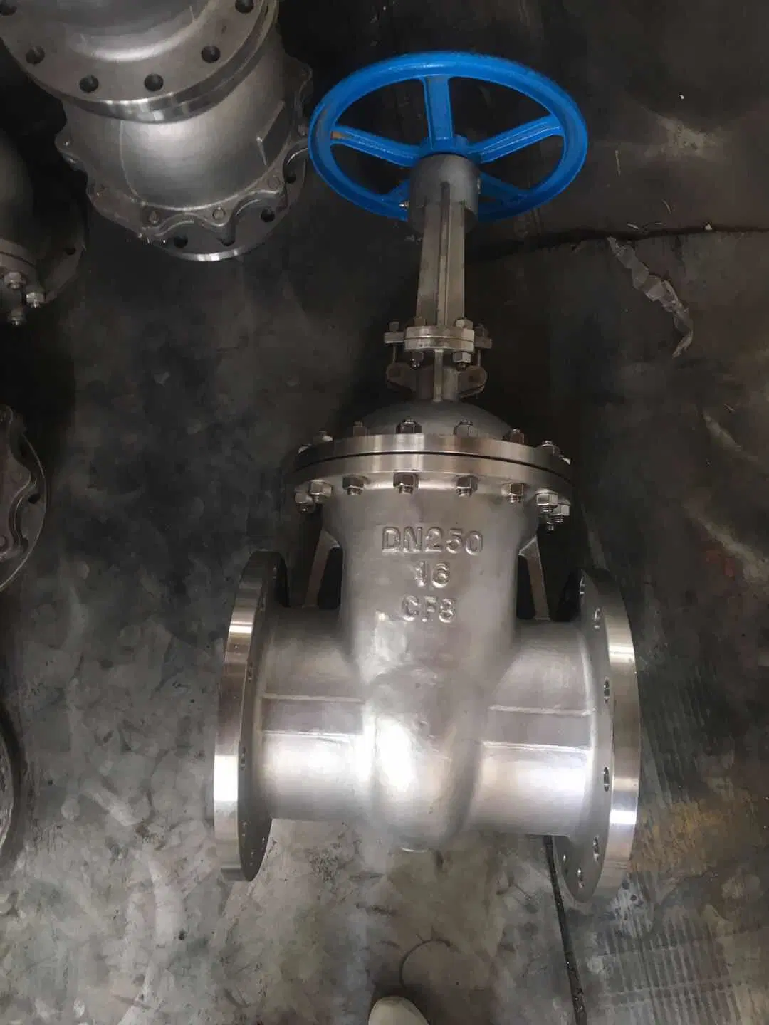 Stainless Steel Body Flange End Water Seal Handwheel Gate Valves (Z41H)