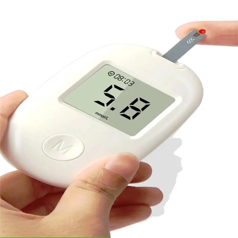 Appareil électronique intelligent de mesure de la glycémie portable diabète glucose Multimètre pour la maison ou les hôpitaux