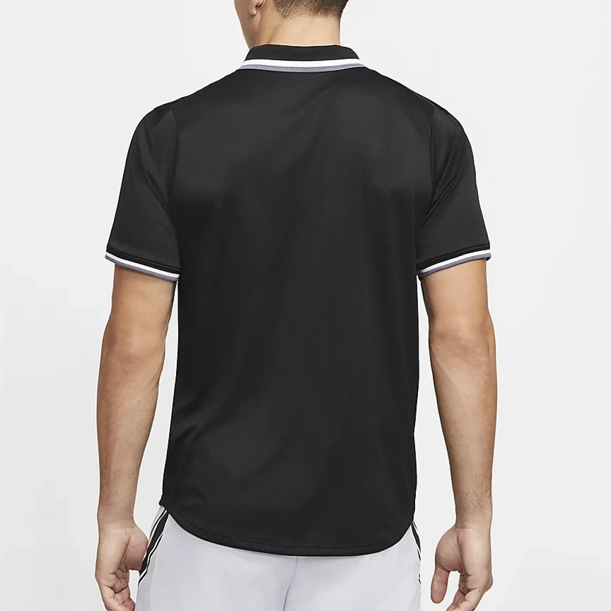 O preto clássico personalizada de fábrica Sport Golf Polo camisas para homens