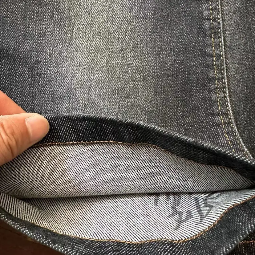 A fábrica preço mais baixo de tecido Jeans Bazin Masai Shuka 80GSM tingidos