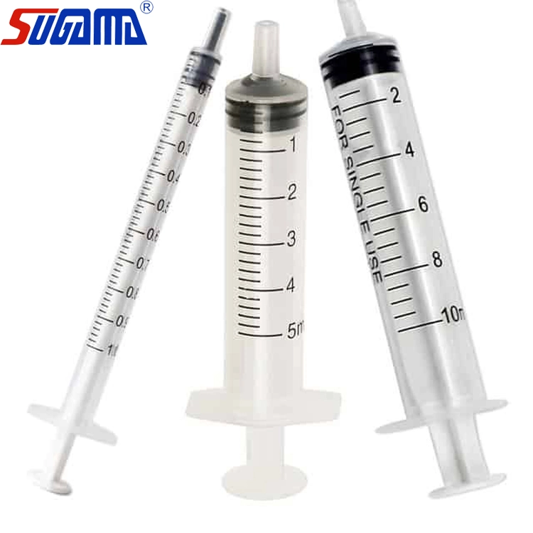 Medical CE Approved Plastic Disposable Syringe