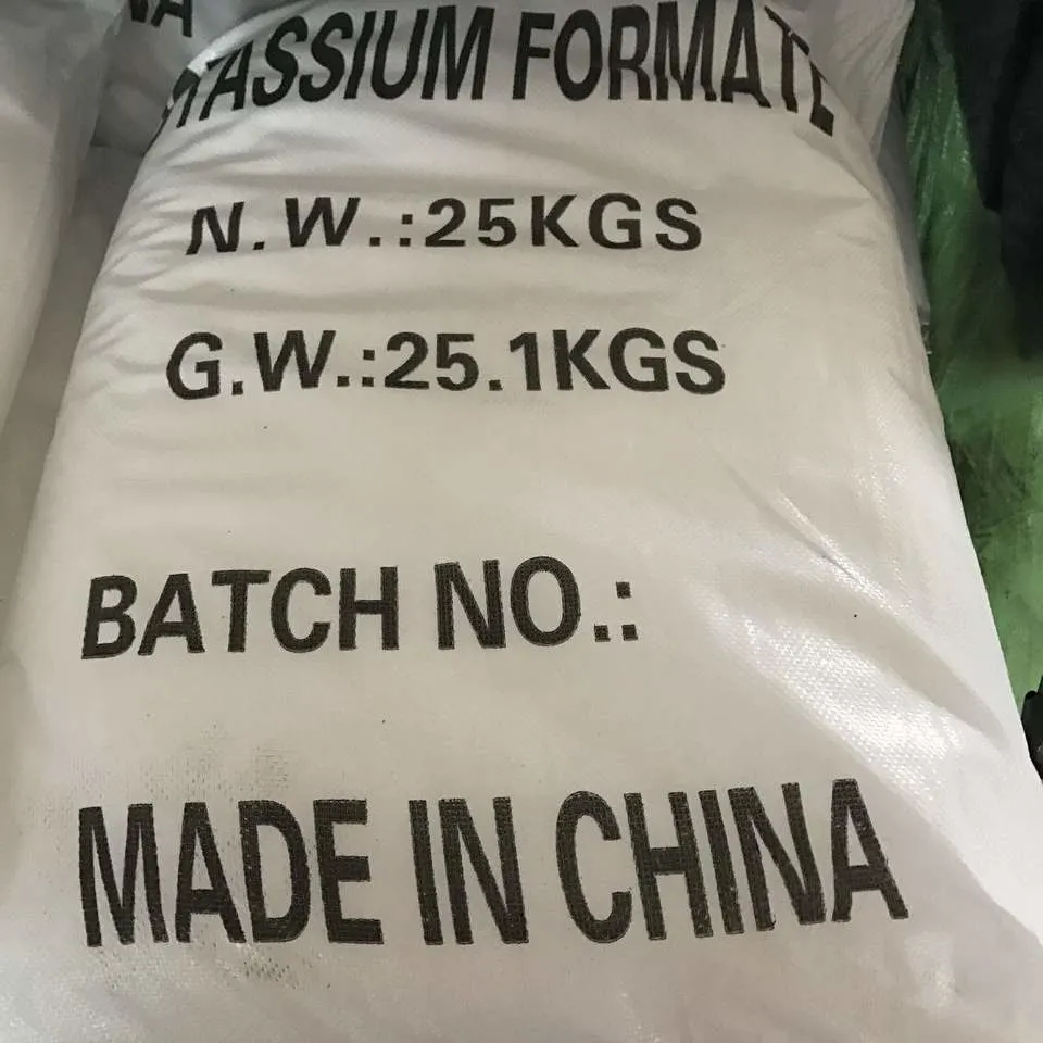 Industrial Grade CAS 590-29-4 Potassium Formate 97% for Drilling and Snow-Melt Agent/Leather/Printing