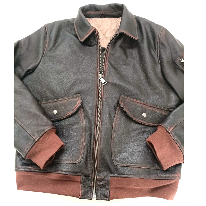 Real Leather Bomber Jacket Customerize Faux Suede Short Blazer Garments