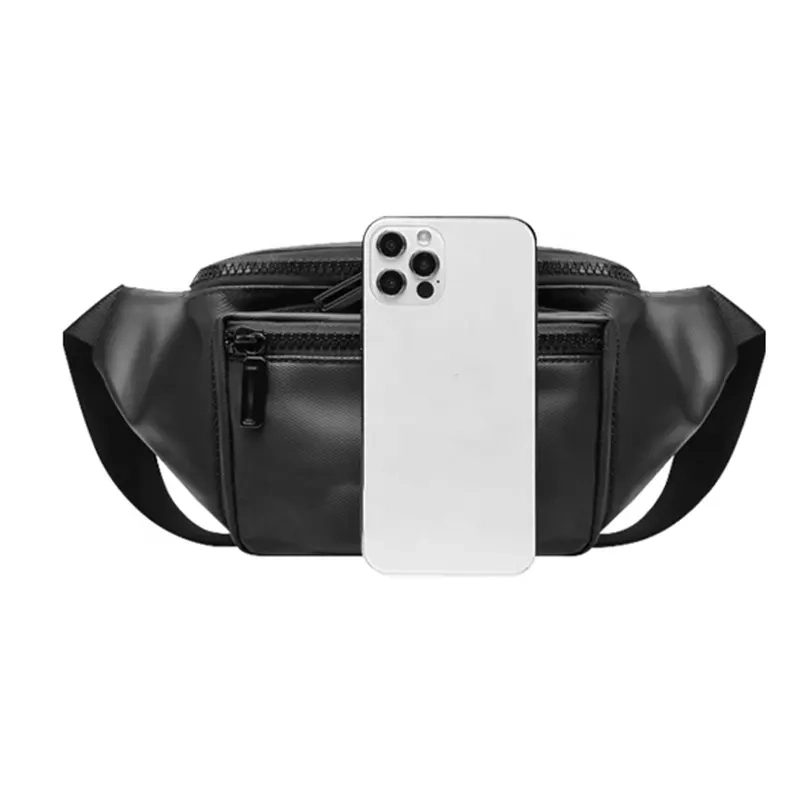 Custom Sport Belt Bag Pouch Bum Bag Waterproof Leather Fanny Pack Crossbody Waist Bag for Women Men