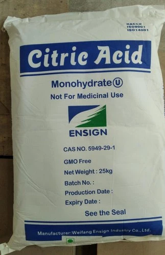 Russia Market Best-Selling Food Grade E330 Citric Acid Monohydrate/Anhydrous Price