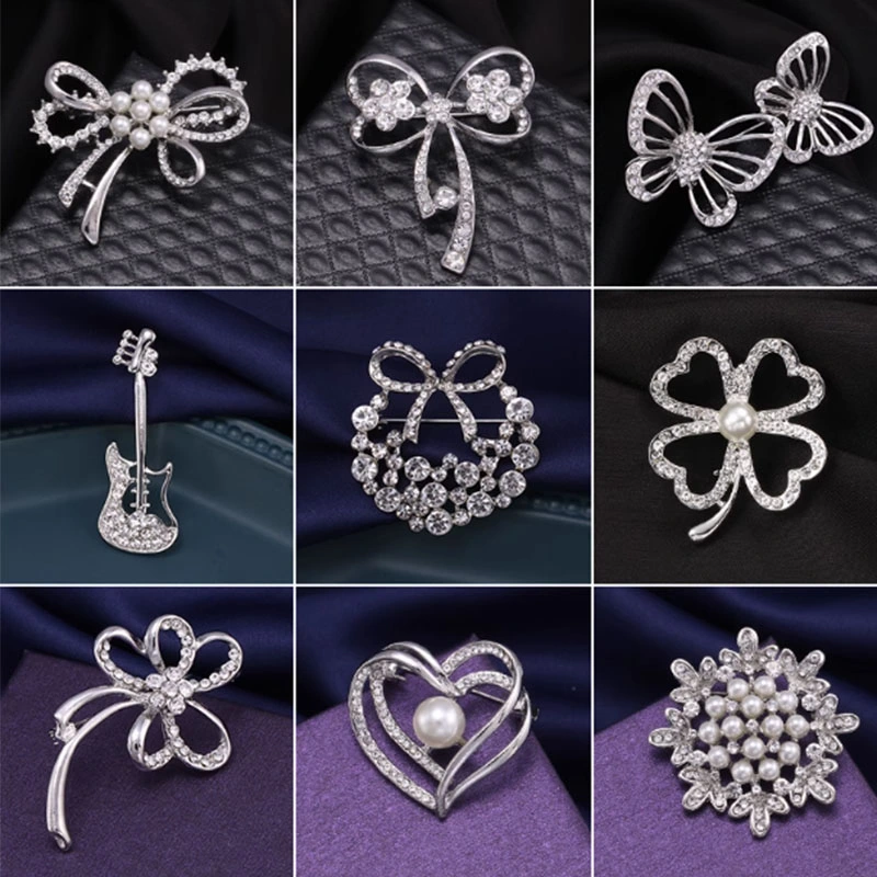 Factory Supply Brooches Women Custom Broches Fashion Lapel Pin Flower Brooch