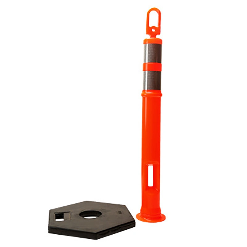 45" Easy Grip Portable Flexible Traffic Delineators Post