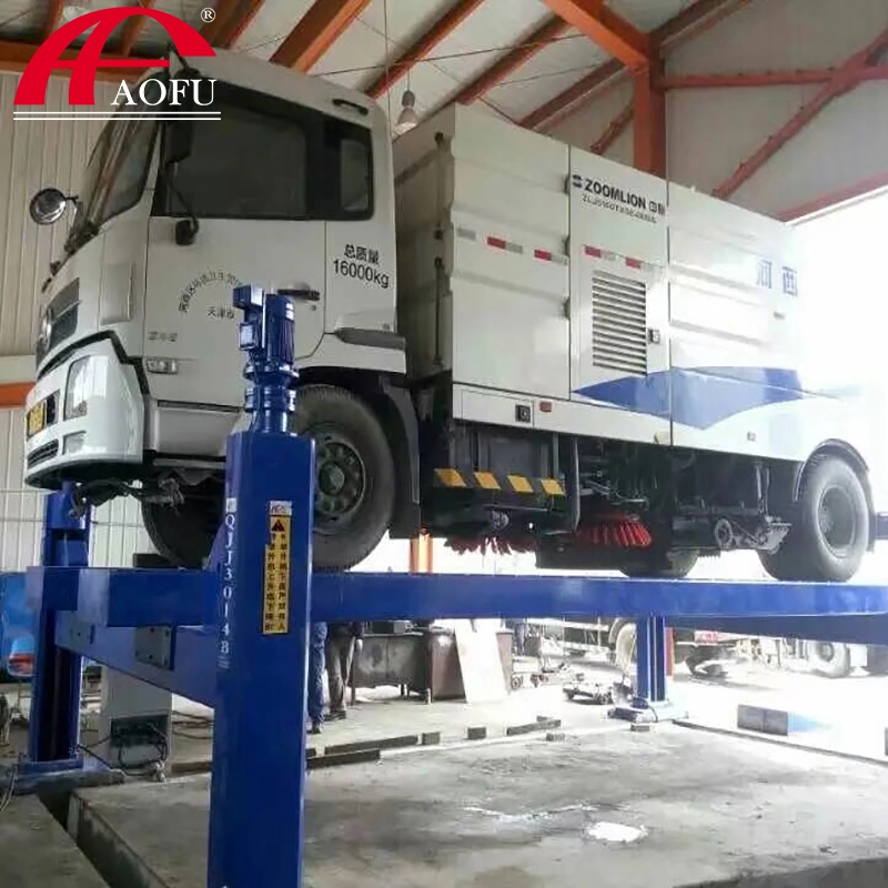 Elevador de coche de cuatro postes de servicio pesado con CE Para equipos de reparación de vehículos