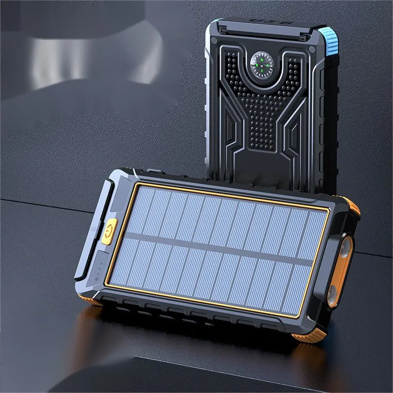 Solar Charger Wireless Charging Pd Fast Charging Camping Light Mobile Power