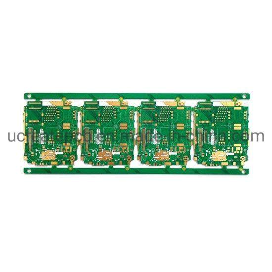 Máscara Soldermask verde Enig Doble cara Peelable-Mask Cargador móvil FR4 PCB Fabricante En China