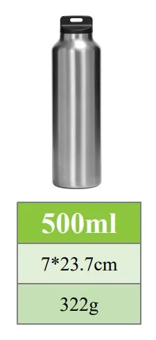 New Water Bottle Tea Flask Wide Mouthed Family Business Stainless Steel Drinking Vacuum Bottle