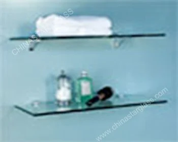 Food/Stuff Glass Display Shelf for Restaurant/Supermarket/Home/Buffet Glass Shelf Panel