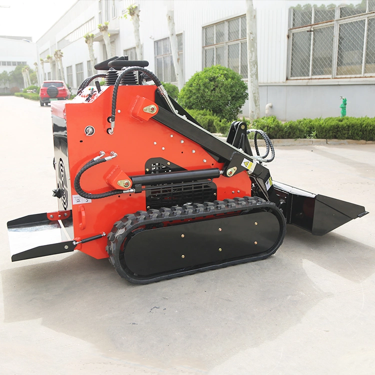 Hot Sale Official Wheel Type Skid Steer Loader with Diesel Gasoline Engine