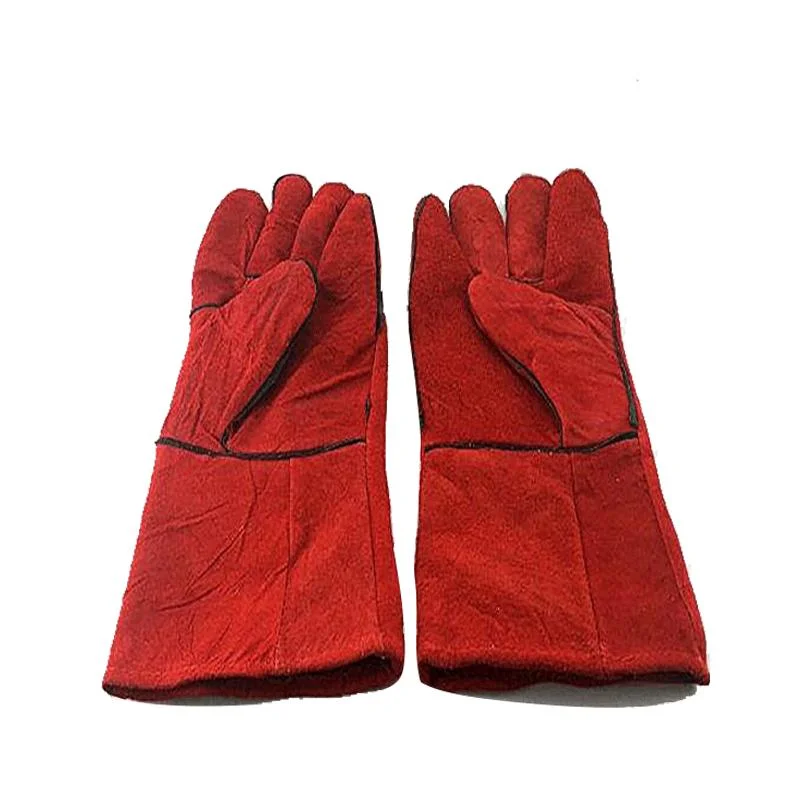 Leather BBQ Oven Grill Handschuhe Gloves Heat Resistant BBQ Grill Golves