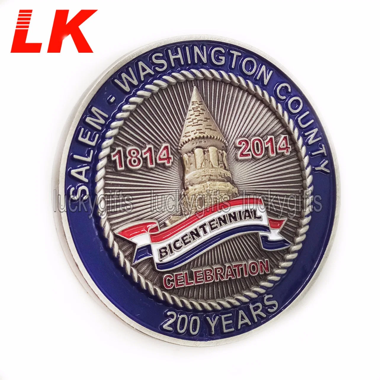 Cheap Custom Souvenir Challenge Coin Promotion Item Antique Silver Coins