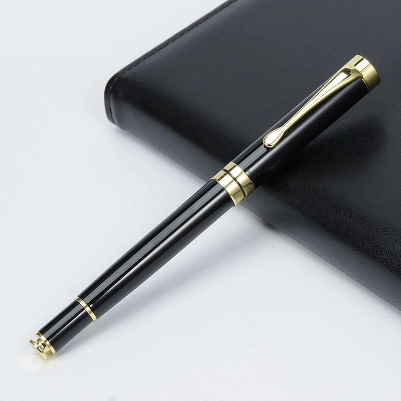 Black Gel Pen Business Gift Metal Signature Pen