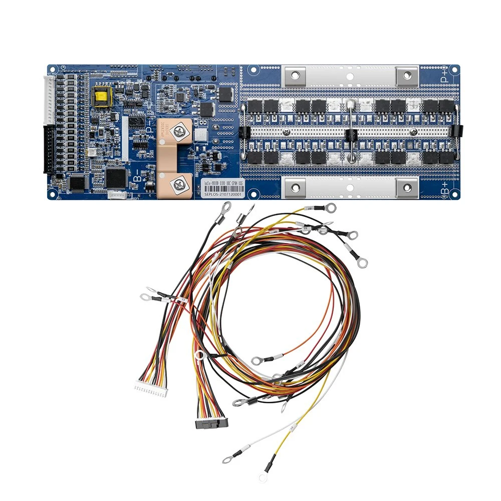 Compatível com mais de 20 marcas de inversor 24V/48V 8s/16s 200uma bateria de fosfato de ferro LiFePO4 BMS Monitoring Bateria do Sistema Sistema de Gestão com o ecrã LCD