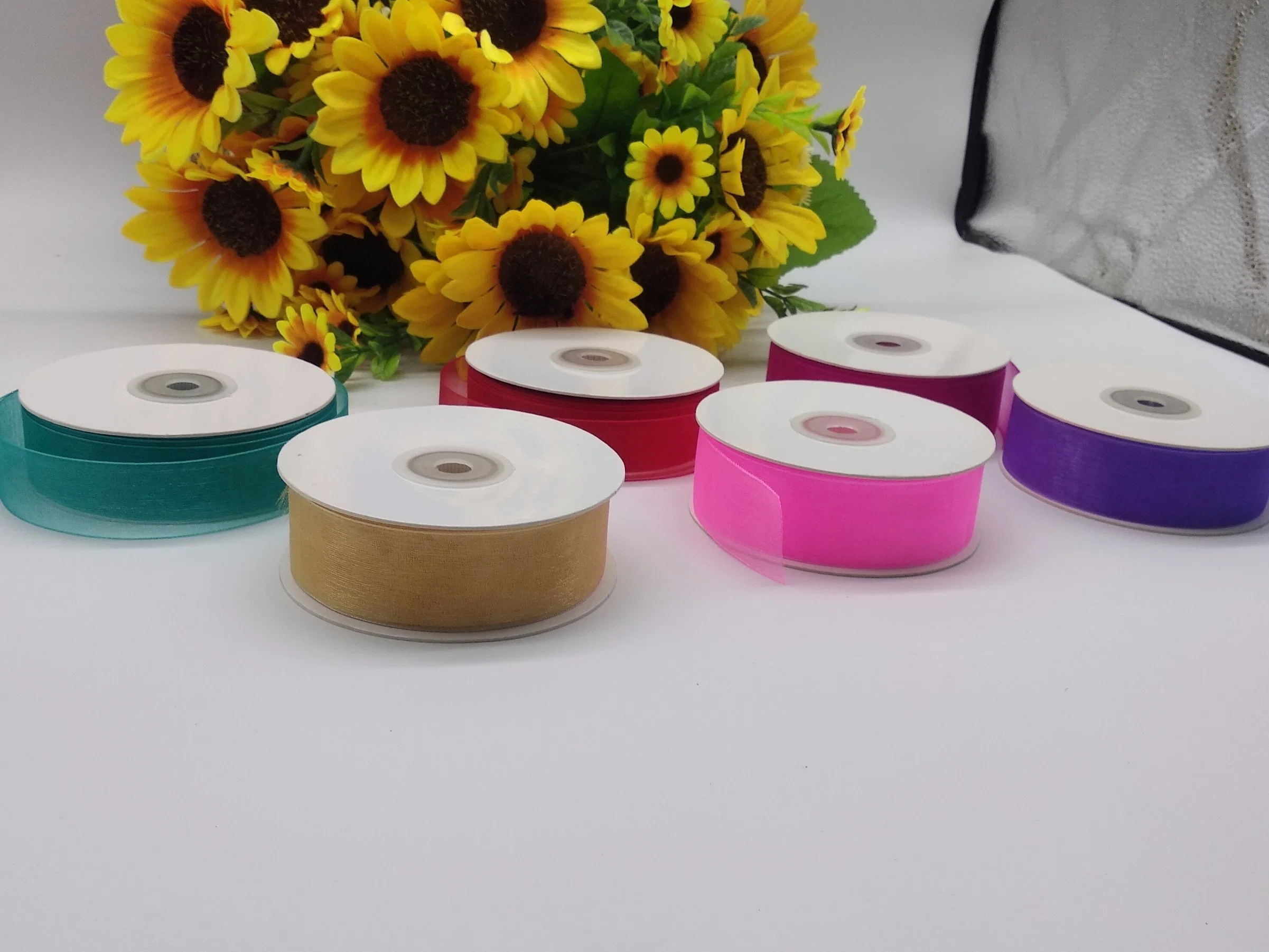 Nylon Organza Ribbon with Different Packing for Wrapping/Gift Packing