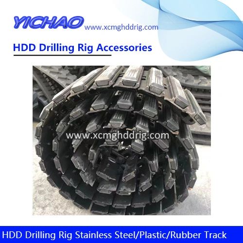 HDD Drill Stainless Steel/Rubber Track 350/52.5/104 for Horizontal Directional Drilling Machine