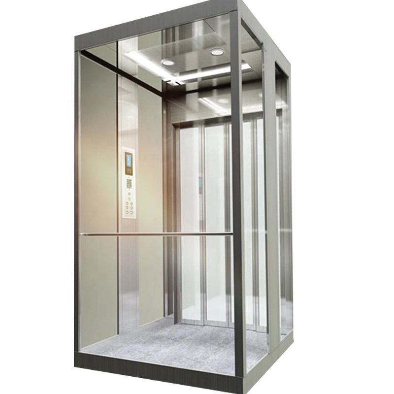 400kg Customizabled Hydraulic Indoor Electric Vertical Platform Glass Elevator