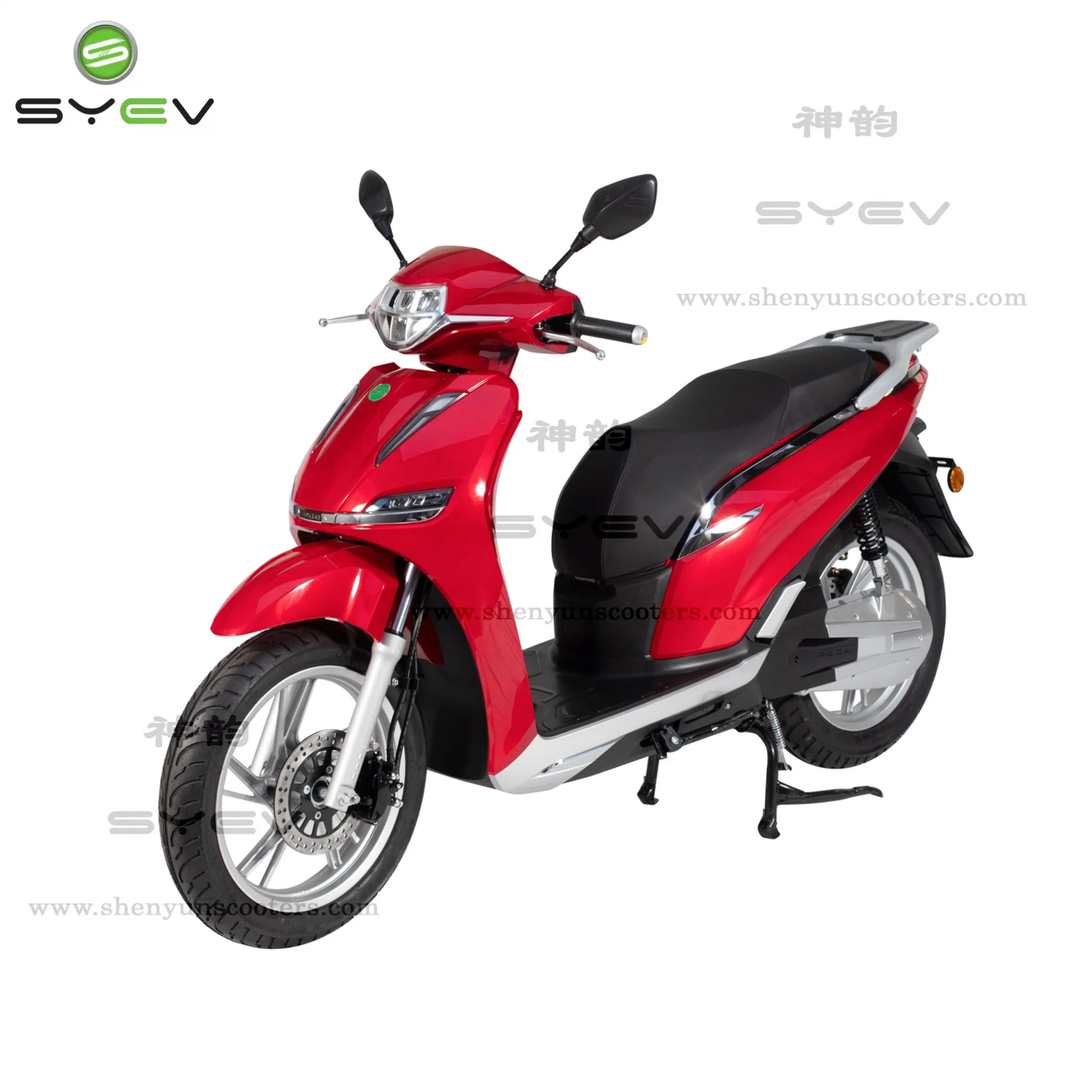 Shenyun 72V45ah 1500W Power 2 Wheel Electric Motorcycle for Adult with EEC