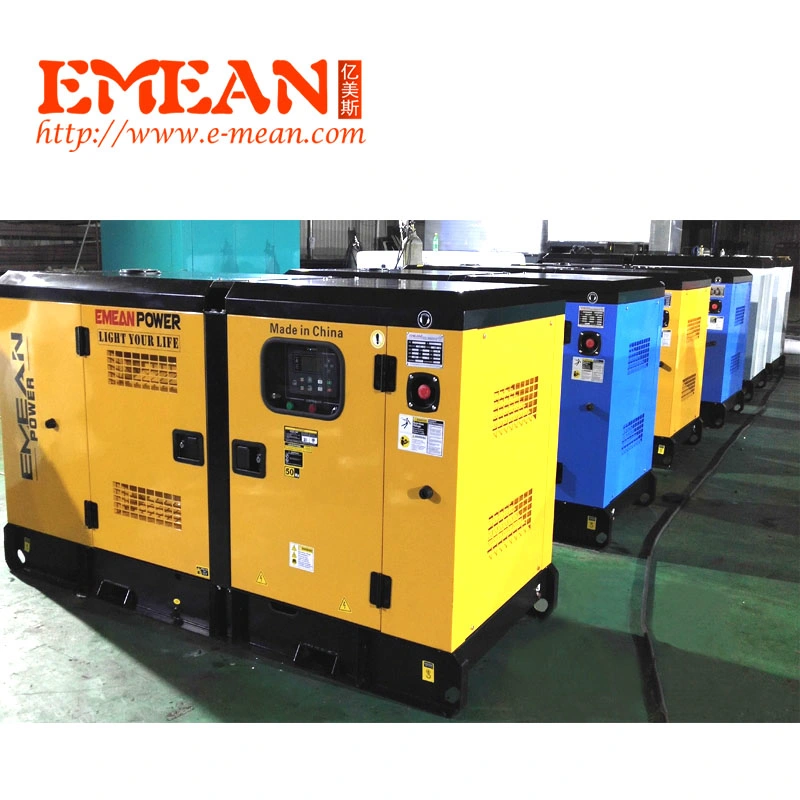 12kw Rated Power 15kVA Portable Silent Diesel