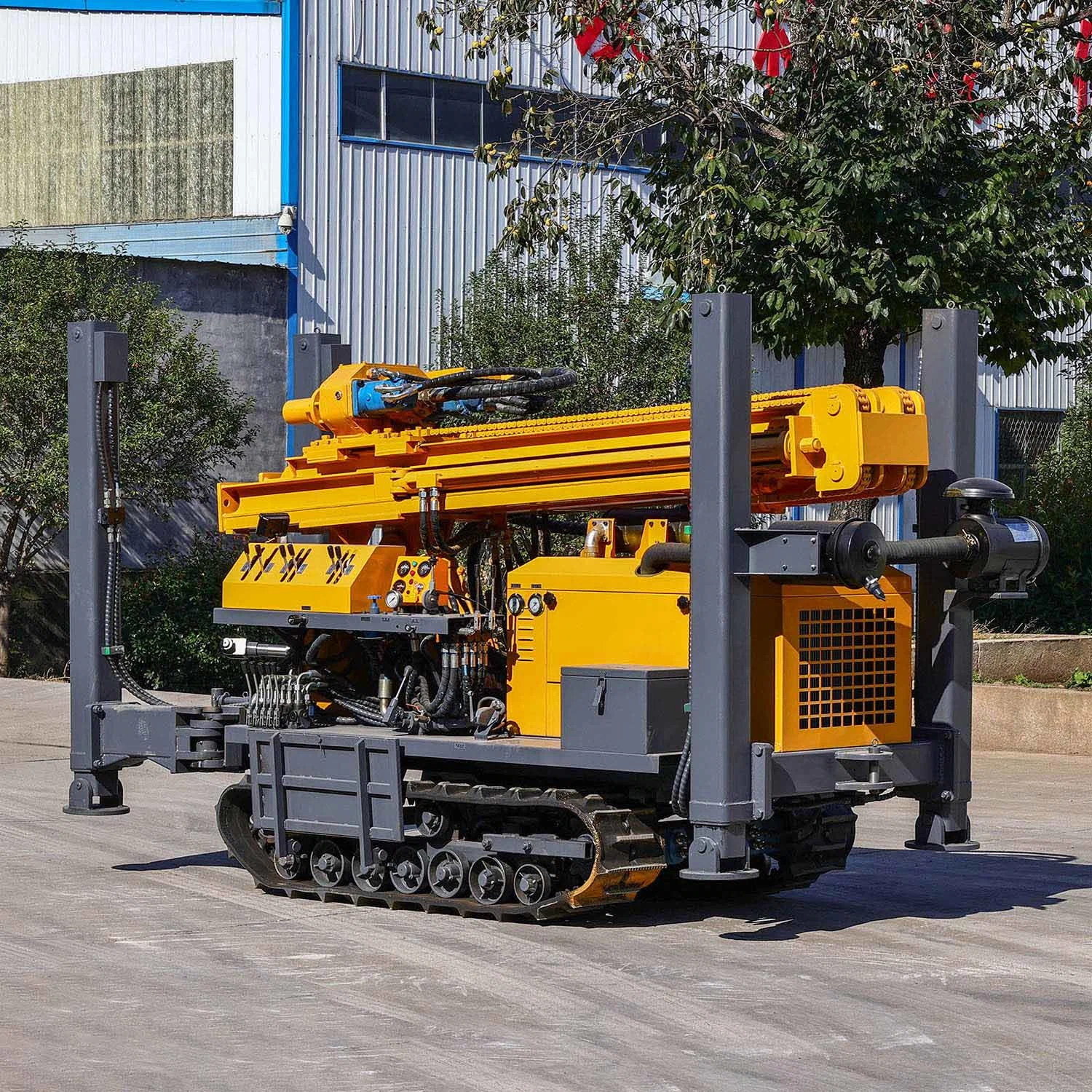 Hydraulic Rotary 55kw Fy180 Core Drilling Rig for Water Well