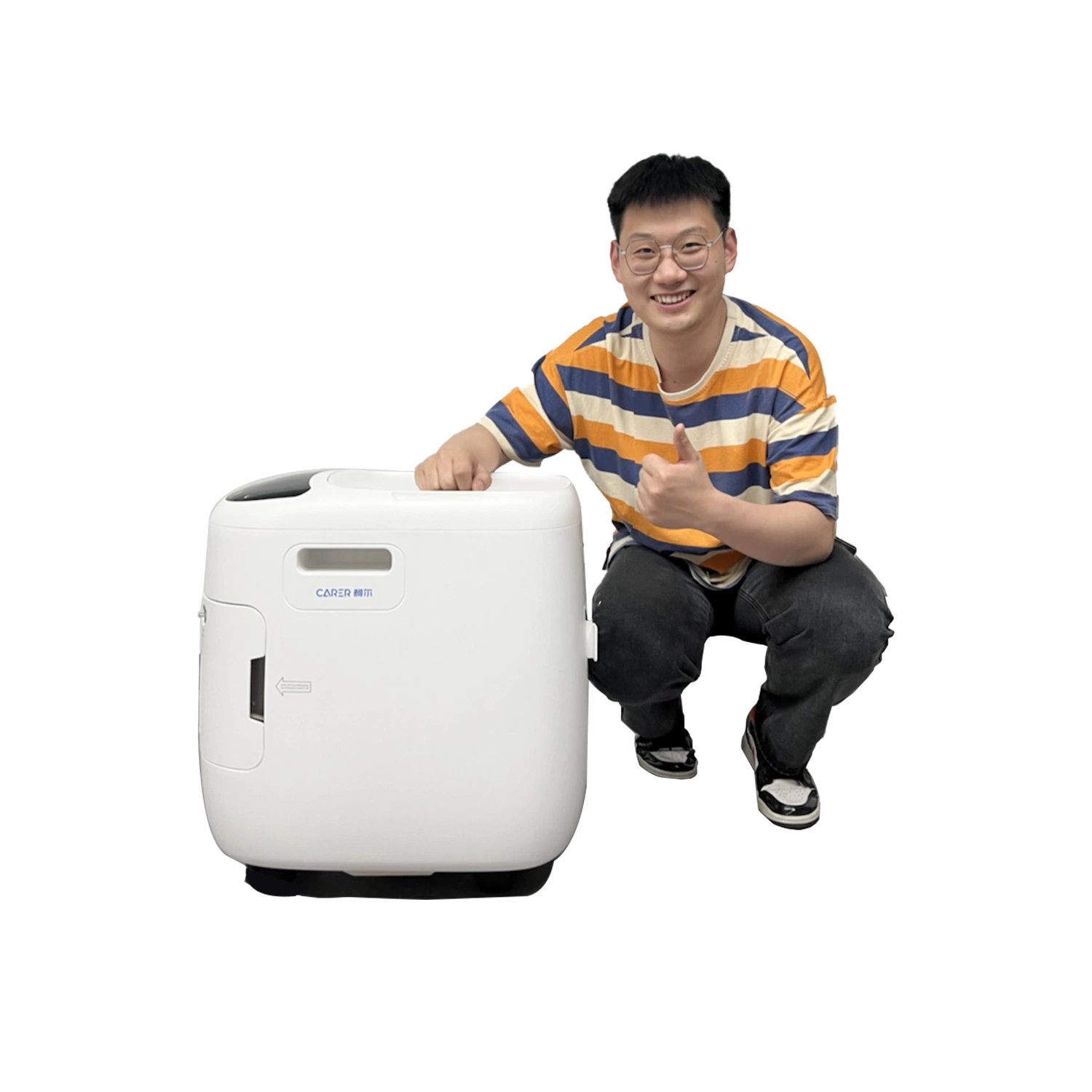 Medical 10L Oxygenc Generator Concentrator Portable Dual Flow Oxygen Concentrator Machine