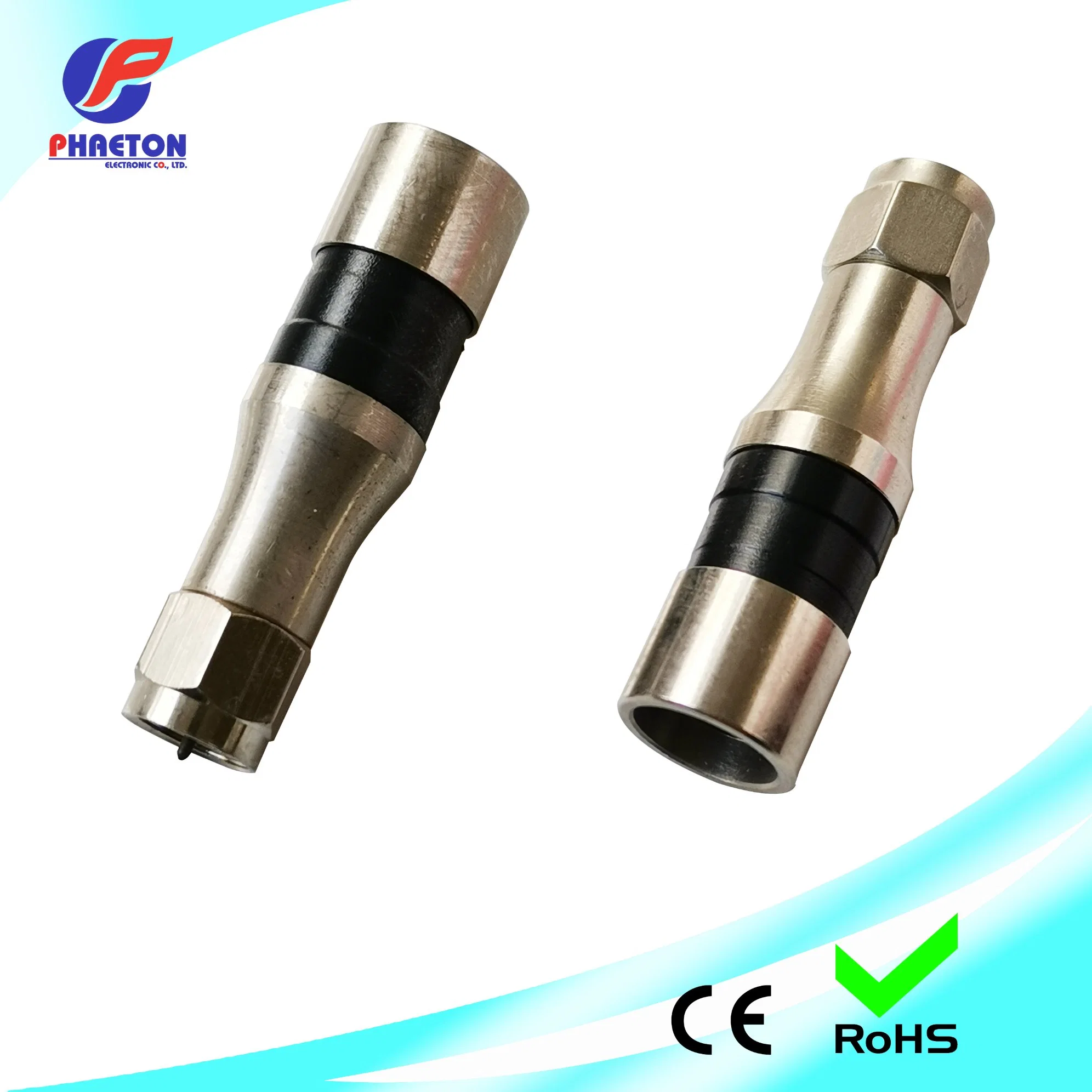 Rg11 موصل كابل RF F CATV COAXIAL (pH6-5039)