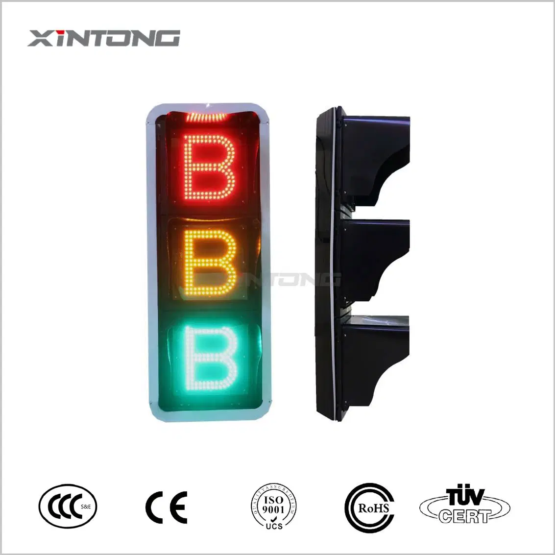 200mm Bike Green Light LED Traffic Safety Signals Light