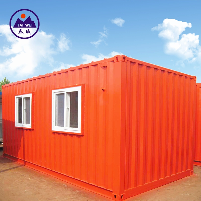 High quality/High cost performance  20FT Mobile Two Bedrooms Prefab Solar Container Home (TW622J)