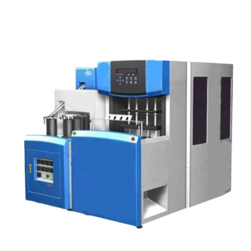 Factory Price 2 Cavid 4 Cavities Semi Automatic Plastic Pet Mineral Water Bottle Blowing Blower Can Jar Making Maker Stretch Blow Molding Moulding Machine