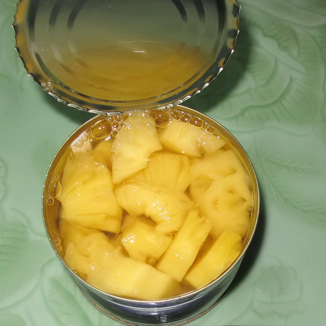 Les conserves de fruits en conserve de l'Ananas Chunk Foods expédition rapide