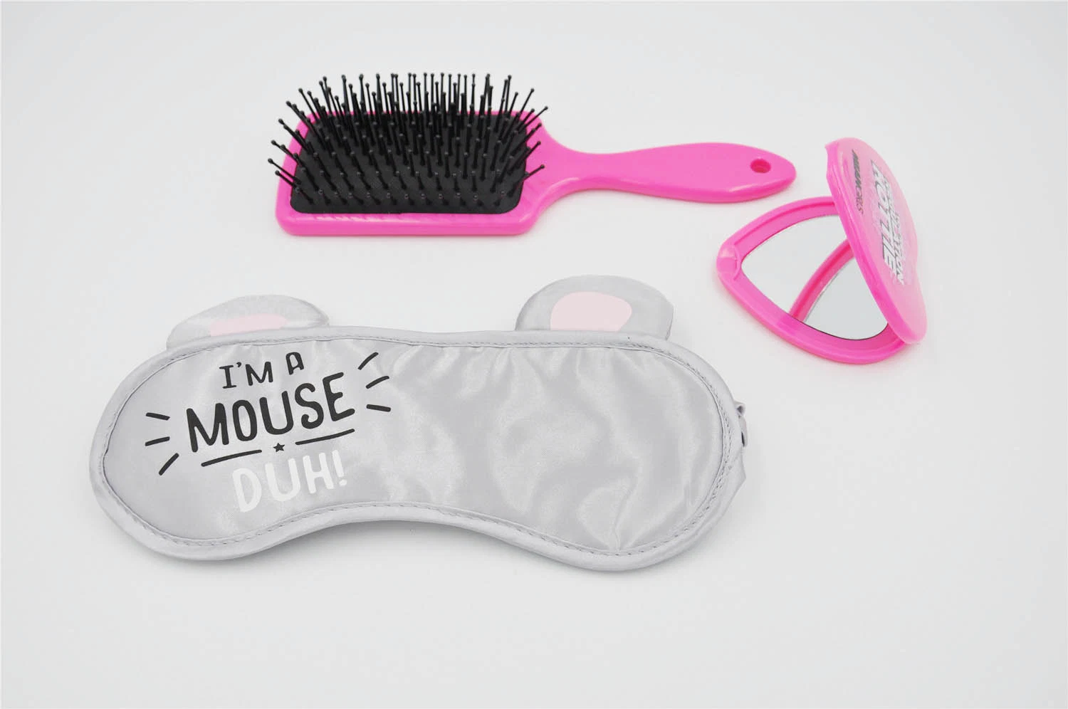 Hair Brush Mirror Gift Set