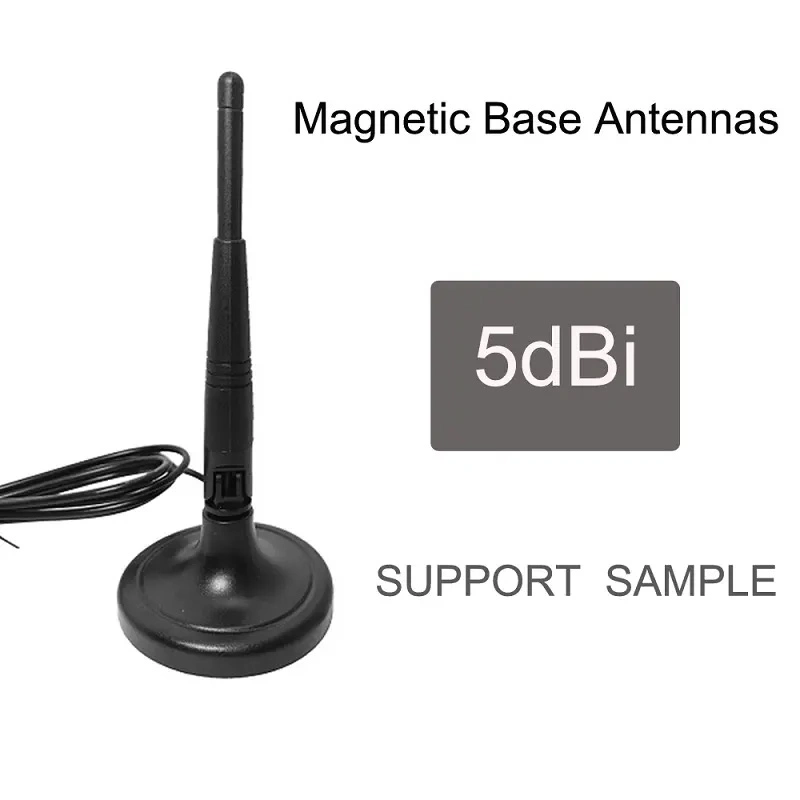 2,4G 5,8g antenas de base magnética Sucker con SMA macho 2m RG174 cable