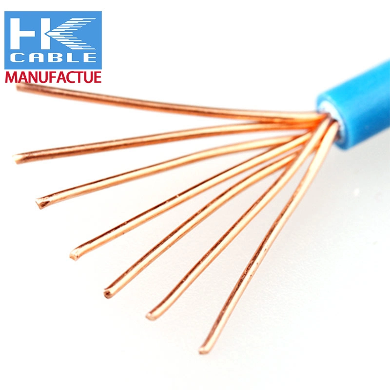 Pure Copper Conductor Power Cable Single Core PVC Insulation Electric Wire H07V-R Cable Made in China