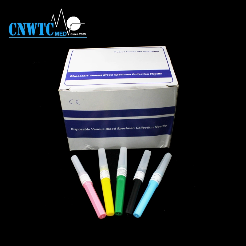 Medical Disposable Safety Blood Collection Needle 21g